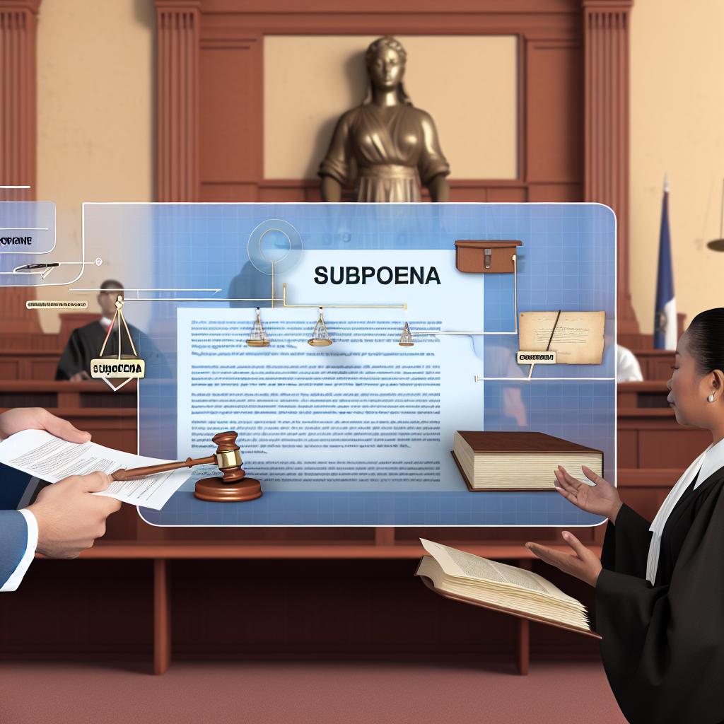 How Subpoenas Function in Discovery