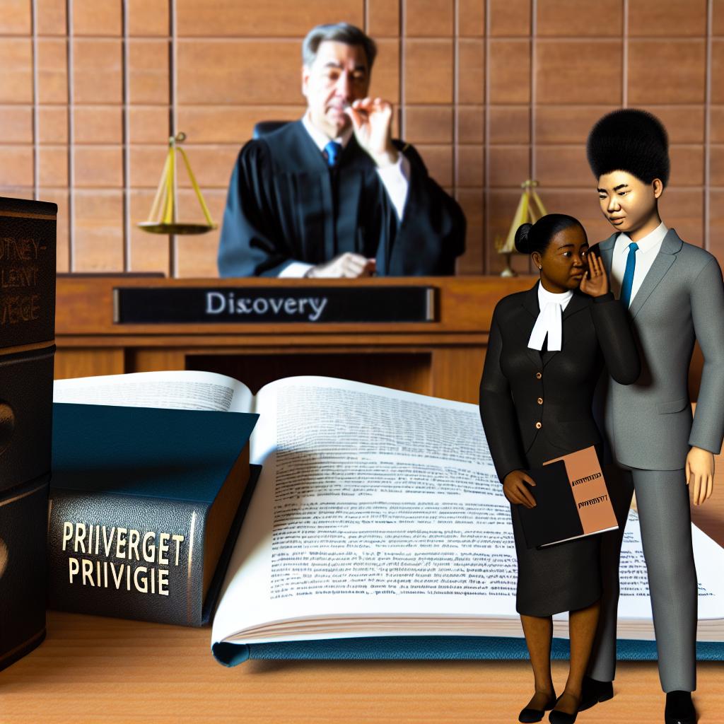 Attorney-Client Privilege and Discovery