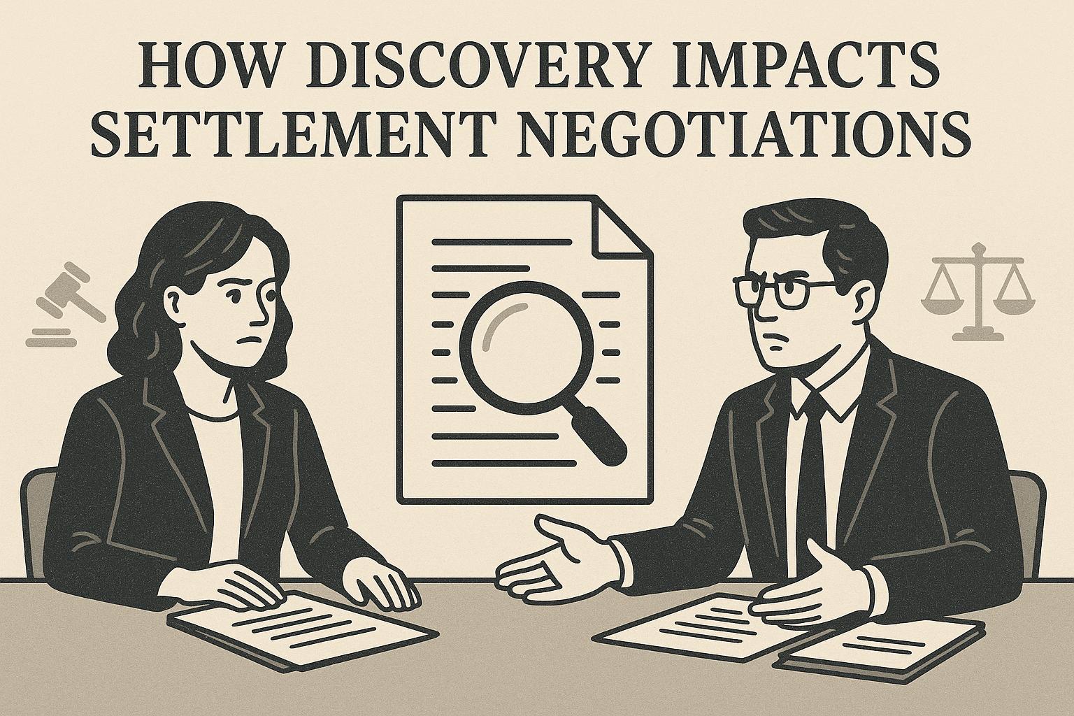 How Discovery Impacts Settlement Negotiations