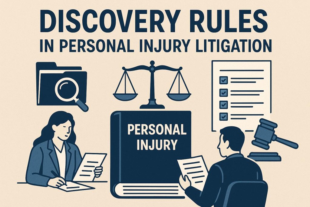 Discovery Rules in Personal Injury Litigation