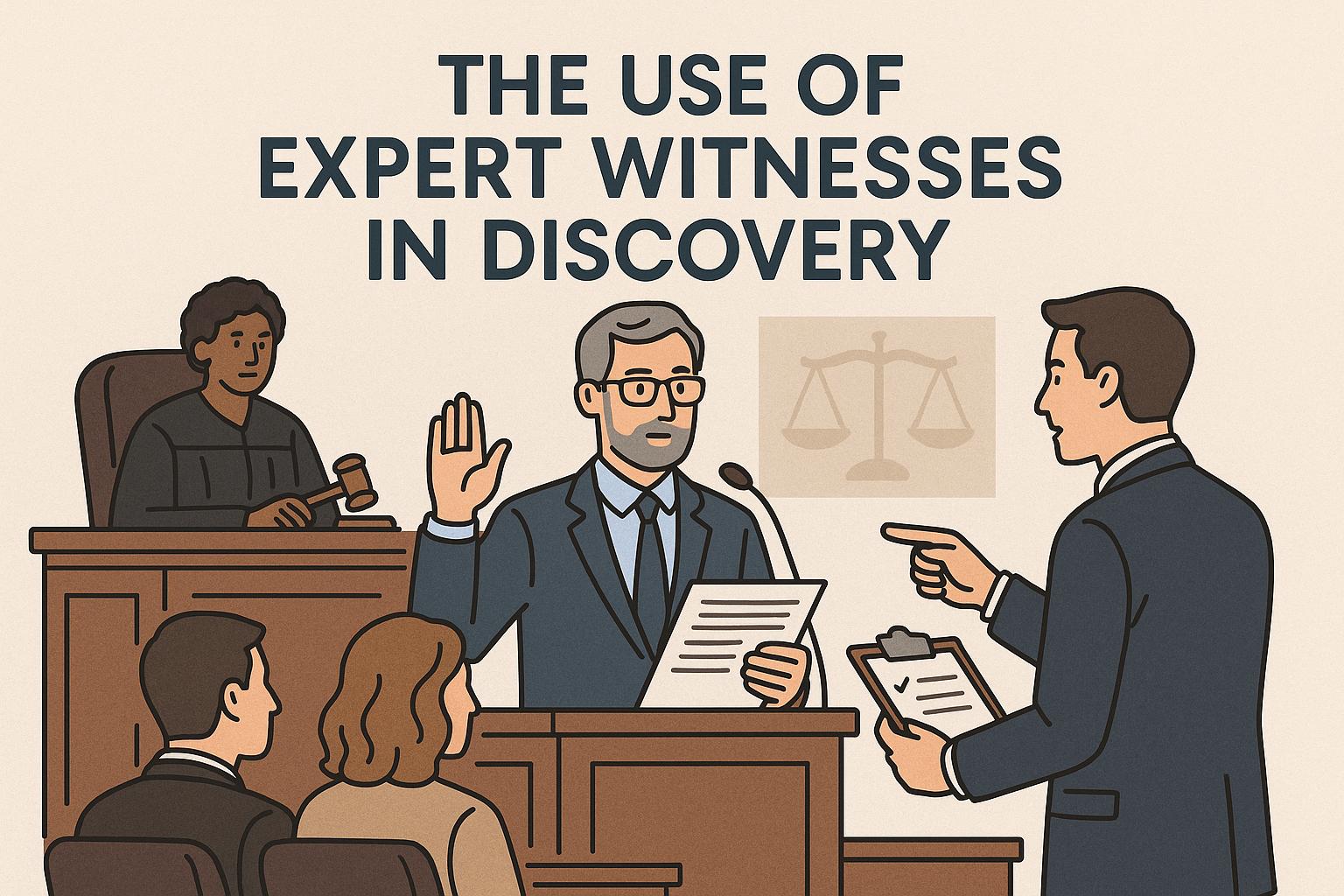 The Use of Expert Witnesses in Discovery