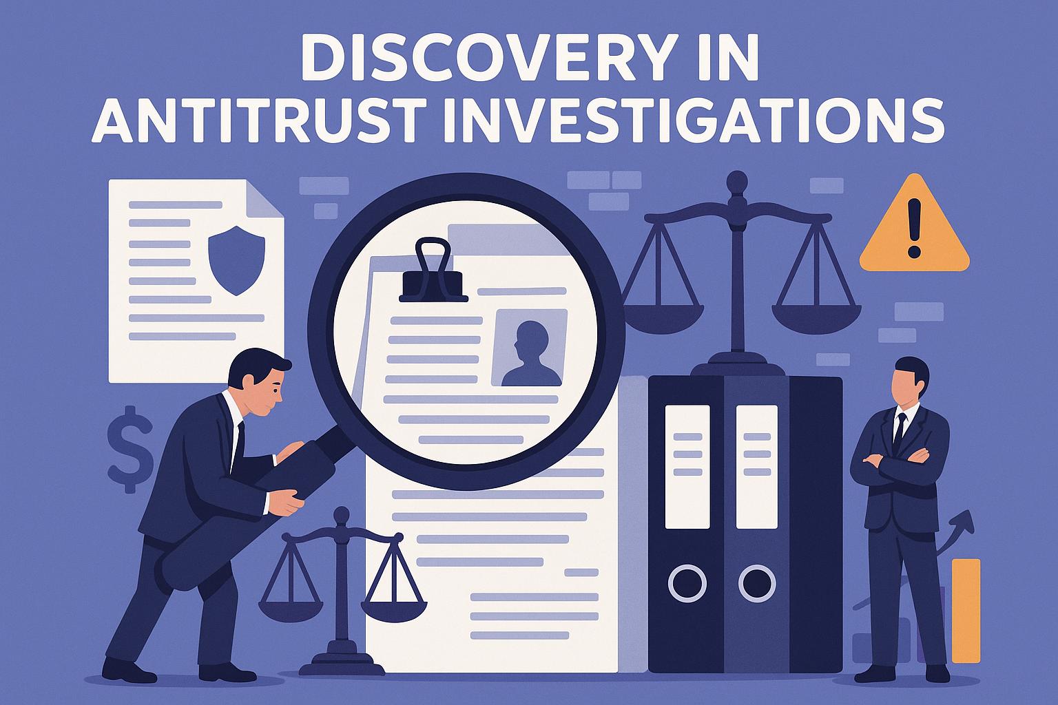 Discovery in Antitrust Investigations
