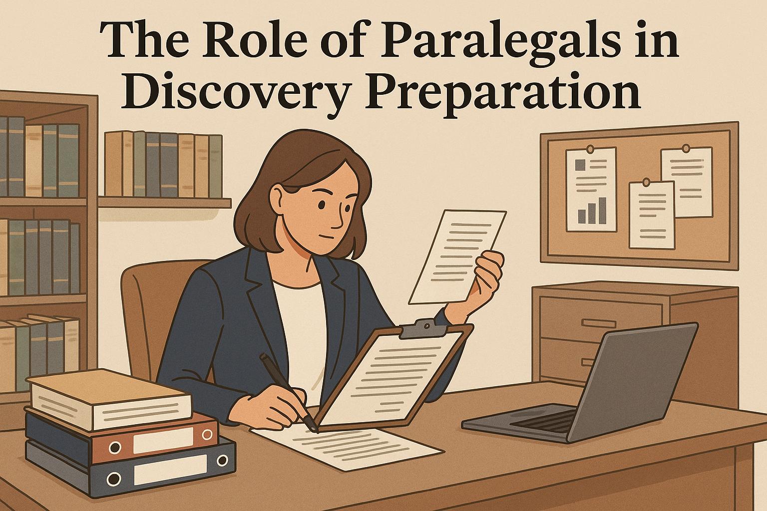 The Role of Paralegals in Discovery Preparation