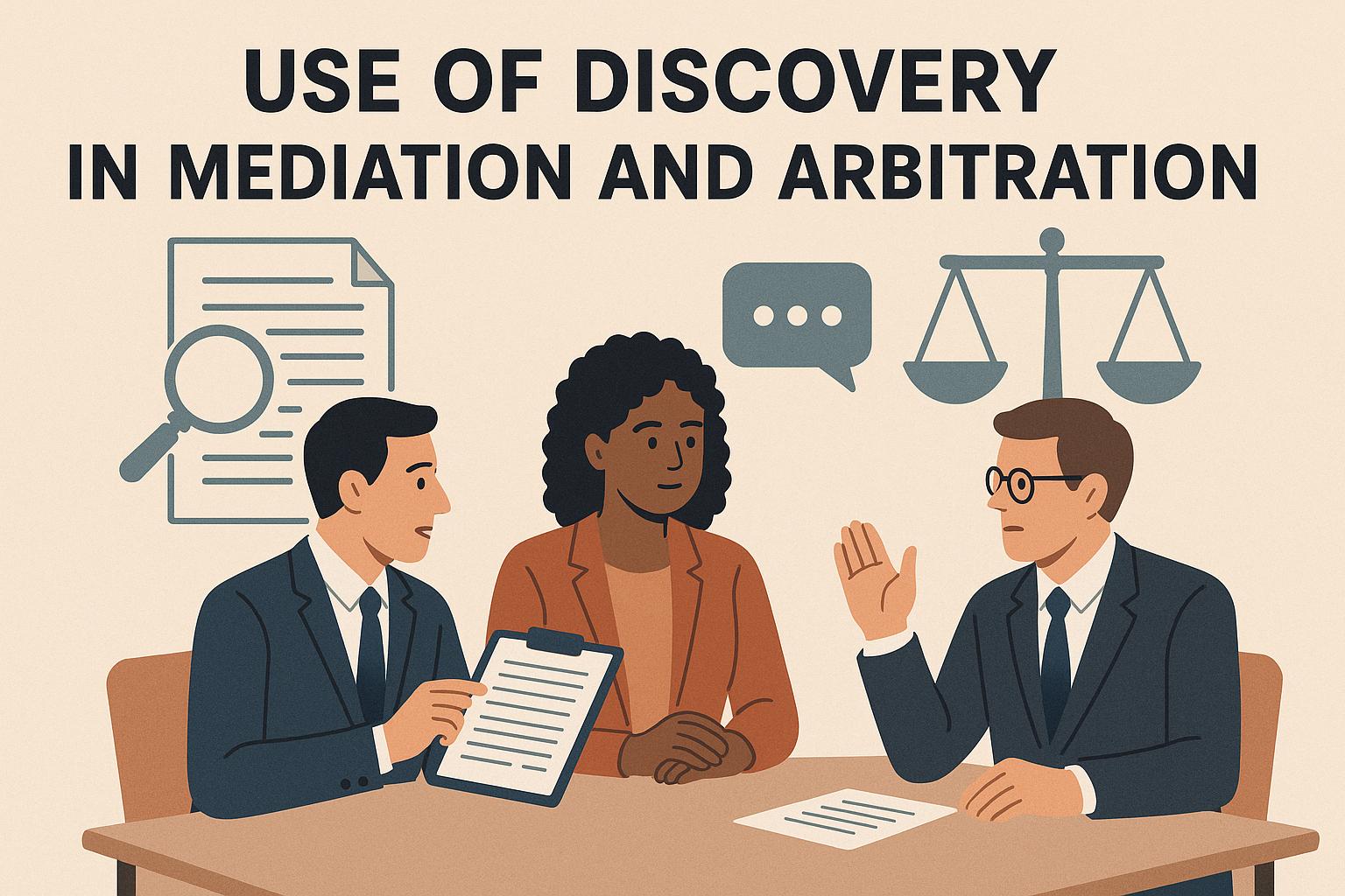 Use of Discovery in Mediation and Arbitration