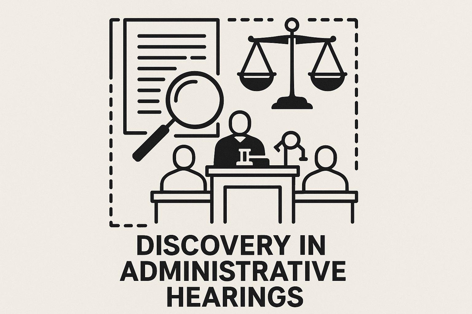 Discovery in Administrative Hearings