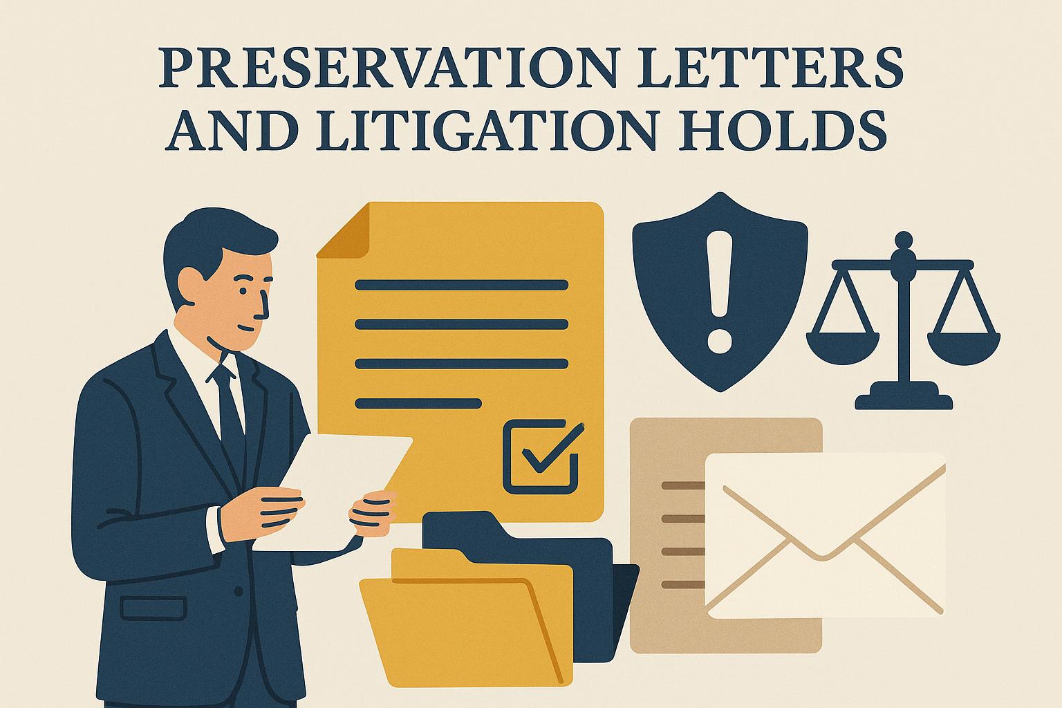 Preservation Letters and Litigation Holds